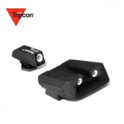 Trijicon 3 Dot Night Sight Set With Novak Rear For Glock Pistols