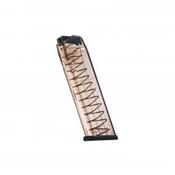 ETS 10mm Translucent Magazine for Glock Pistols, 20 Round