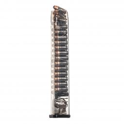 ETS .45 ACP Translucent Magazine for Glock Pistols, 30 Round