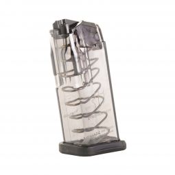 ETS 9mm Translucent Magazine for Glock G26, 10 Round