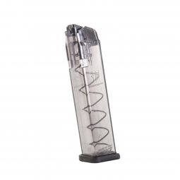 ETS 9mm Translucent 140mm Competition Magazine for Glock Pistols, 22 Round