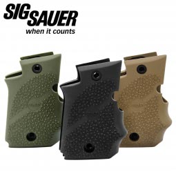 Sig Sauer P938 Hogue Ambidextrous Rubber Grip Set