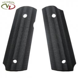 VZ Grips Compact 1911 Ambicut Gator Backs Black G10 Grips