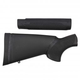 Hogue Mossberg 500 12 Gauge 12" L.O.P. Overmolded Stock & Forend Set, Black