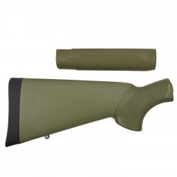 Hogue Mossberg 500 12 Gauge Overmolded Stock & Forend Set, OD Green