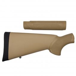 Hogue Mossberg 500 12 Gauge Overmolded Stock & Forend Set, FDE