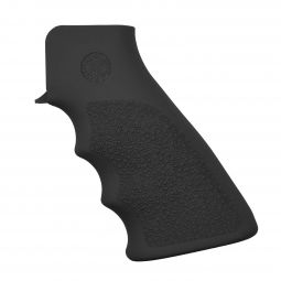 Hogue AR-15 Overmolded Pistol Grip with Finger Grooves, Black