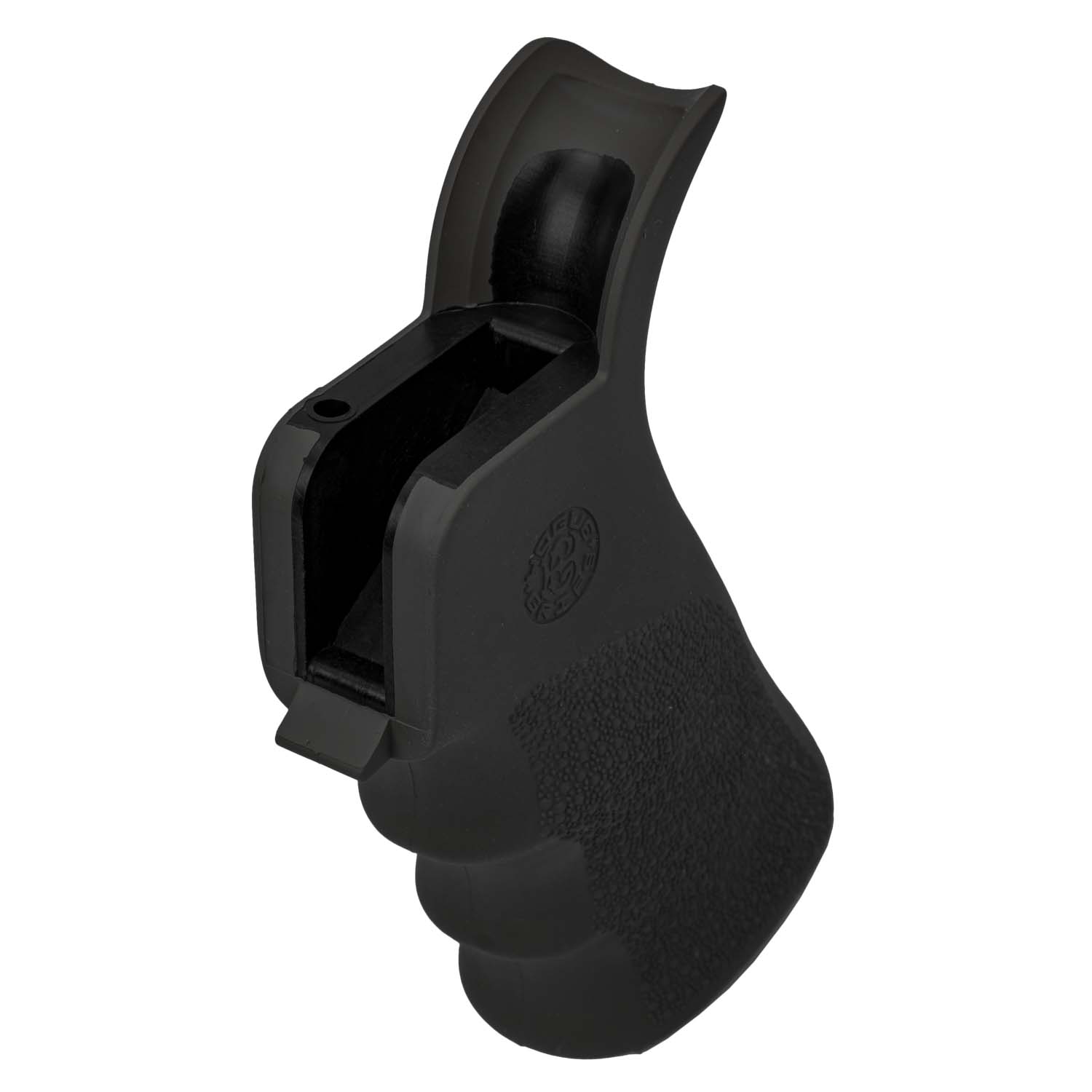 Hogue OverMolded Beavertail Pistol Grip AR-15 Finger Grooves Rubber