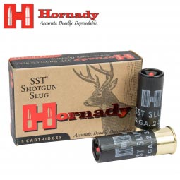 Hornady 12 Gauge 2-3/4" 300gr. FTX Slug Ammunition, 5 Round Box