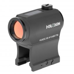 Holosun HE403C-GR Micro Green Dot Sight w/ Solar Failsafe, 2 MOA Dot