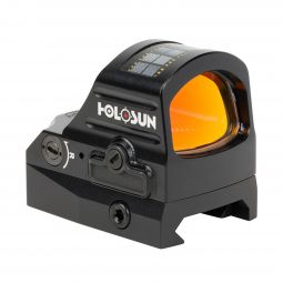 Holosun HS507C-V2 Open Reflex Pistol Red Dot Sight w/ Solar Failsafe, Multi-Reticle System, 2 MOA Do