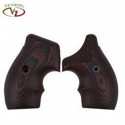 VZ Grips Smith & Wesson J-Frame 320 Grips, Black Cherry