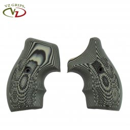 VZ Grips Smith & Wesson J-Frame Tactical Diamond Grips, Black & Gray