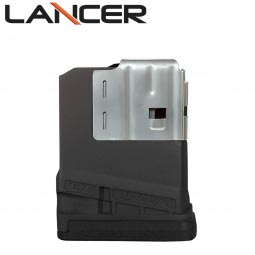 Lancer Systems L7 Advanced Warfighter Magazine, 5 Round 7.62mm/.308cal, Opaque Black