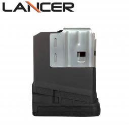 Lancer Systems L7 Advanced Warfighter Magazine, 10 Round 7.62mm/.308cal, Opaque Black