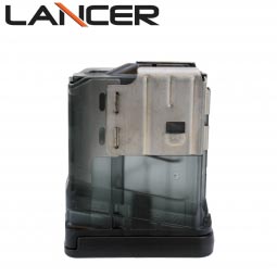 Lancer Systems L7 Advanced Warfighter Magazine, 10 Round 7.62mm/.308cal, Translucent Smoke