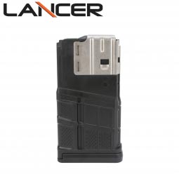 Lancer Systems L7 Advanced Warfighter Magazine, 20 Round 7.62mm/.308cal, Opaque Black