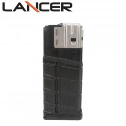 Lancer Systems L7 Advanced Warfighter Magazine, 25 Round 7.62mm/.308cal, Opaque Black