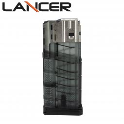 Lancer Systems L7 Advanced Warfighter Magazine, 25 Round 7.62mm/.308cal, Translucent Smoke