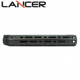 Lancer Systems AR-15 Carbon Fiber Handguard, Octagon w/o Rail, 12" Rifle Length