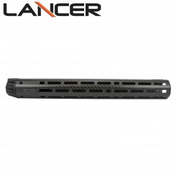 Lancer Systems AR-15 Carbon Fiber Handguard, Octagon w/o Rail, Extra Long 15" Length