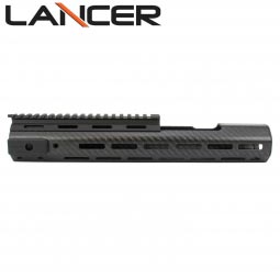 Lancer Systems Sig 716 Carbon Fiber Handguard, Extended Length w/ Top Rail