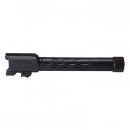 Faxon Firearms Smith & Wesson M&P 2.0 Compact 9mm Flame Fluted Threaded Barrel, 4.6""