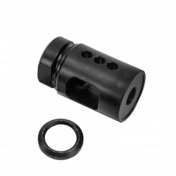 Guntec AR-15 Micro Compensator, 1/2-28 Thread