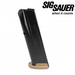 Sig Sauer P320 M17, 9mm 17 Round Magazine, Coyote Tan