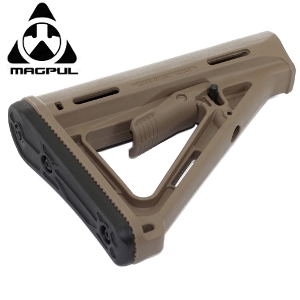 Magpul MOE AR-15 Carbine Stock, Mil-Spec Flat Dark Earth: MGW