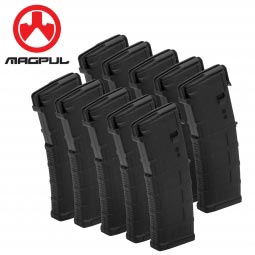 Magpul Gen M3 PMAG 5.56mm 30 Round Magazine, Black, 10 Pack