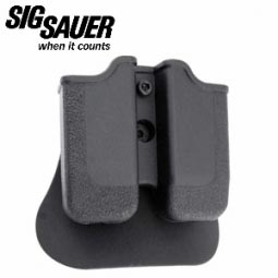 Sig Sauer P250 / P228 / P229 / SP2022 Paddle Double Magazine Pouch, Black, .357/.40/9mm