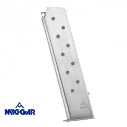 Mec-Gar 1911 .45 ACP 11 Rd. Magazine, Nickel