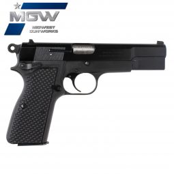 MGW Custom Browning Hi-Power 9mm w/ VZ Grips, Matte