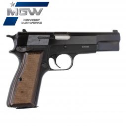 MGW Custom Browning Hi-Power .40 S&W w/ Ambi Safety, Blued / Matte