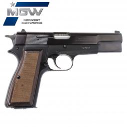 MGW Custom Browning Hi-Power .40 S&W w/ Standard Safety, Blued / Matte