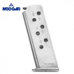 Mec-Gar Walther PPK .32 ACP 7 Rd. Magazine, Nickel