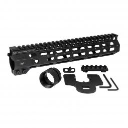 Midwest Industries AR-15 Combat Rail M-Lok Handguard, 10.5" Black