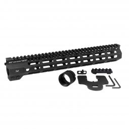 Midwest Industries AR-15 Combat Rail M-Lok Handguard, 13-3/8" Black