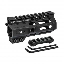 Midwest Industries AR-15 Combat Rail M-Lok Handguard, 4.5" Black