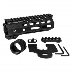 Midwest Industries AR-15 Combat Rail M-Lok Handguard, 6" Black