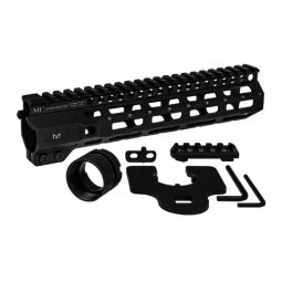 Midwest Industries AR-15 Combat Rail M-Lok Handguard, 9.25" Black