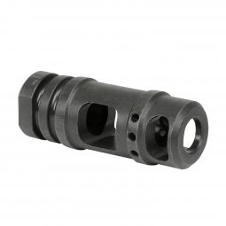 Midwest Industries AR-15/AR-9 Two Chamber Muzzle Brake, 9mm, 1/2-28 Threads