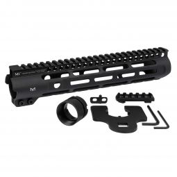 Midwest Industries AR-15 SLH Slim Line M-Lok Handguard, 10.5" Black