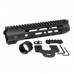 Midwest Industries AR-15 SLH Slim Line M-Lok Handguard, 9.25" Black