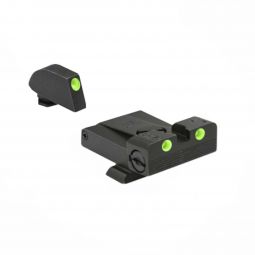 Meprolight Tru-Dot Adjustable Night Sight Set for Glock Pistols, Green