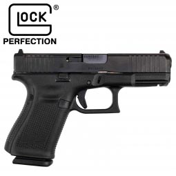 Glock 19 Gen5 MOS w/Front Serrations, 9mm, (3) 15rnd Magazines