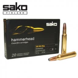 Sako Hammerhead .338 WIN MAG 250gr. Ammunition 20 Round Box