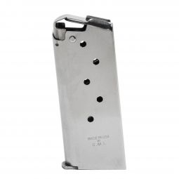 Springfield Armory 911 9mm 6 Round Magazine, Stainless