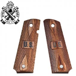 Springfield 1911 GI Pistol "US" Grips